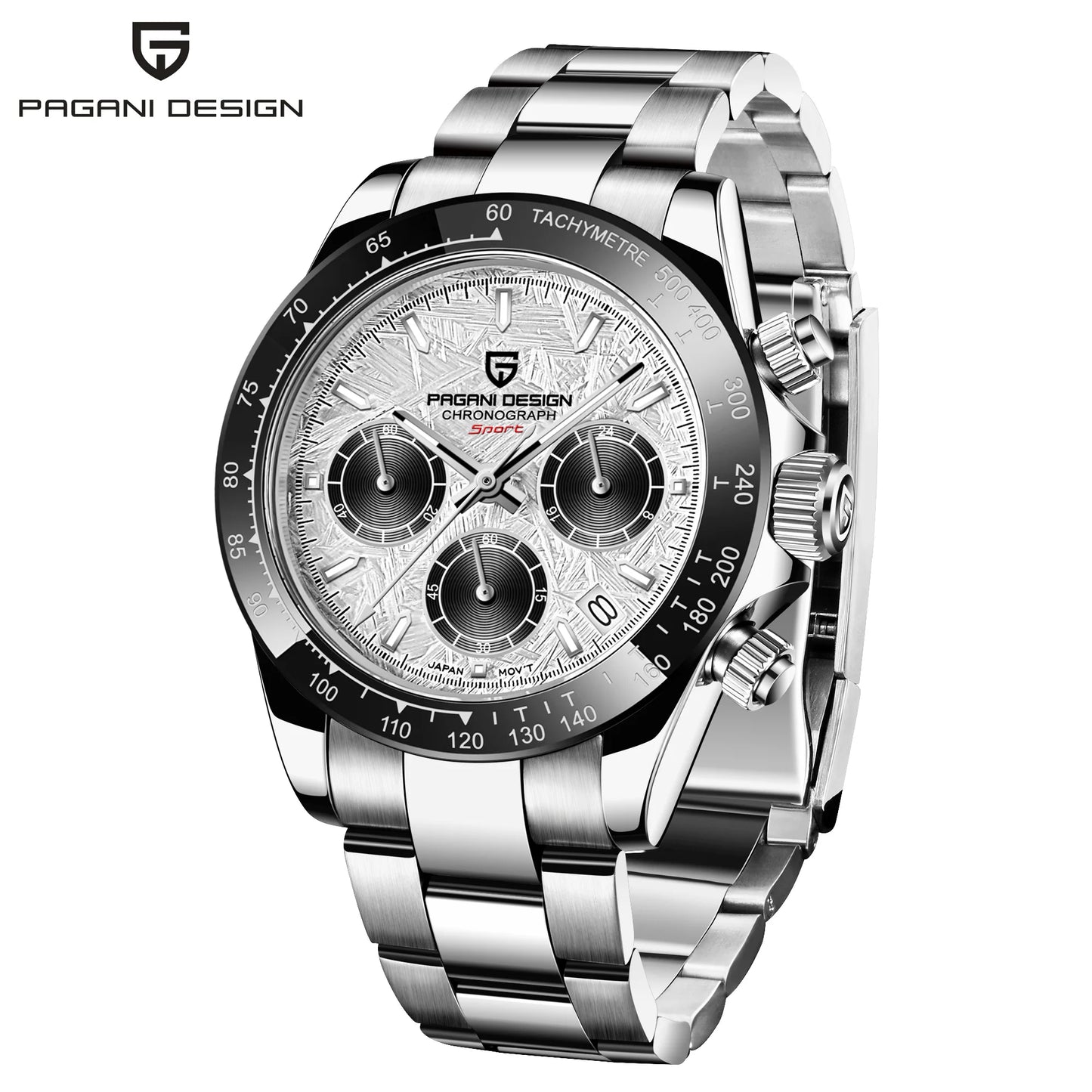 Men's Watch PAGANI DESIGN New Chronograph Quartz Watches For Man Luxury Sapphire Mirror Watches Complete Calendar Men Clock Gift