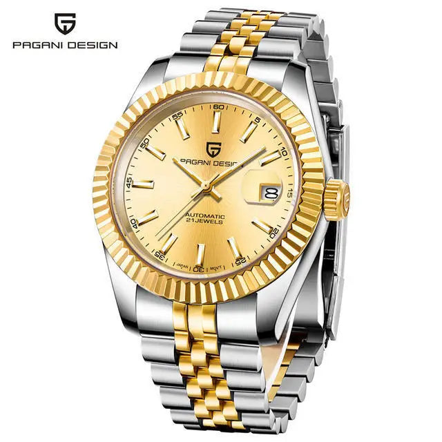 PAGANI DESIGN 2024 New PD-1645 Men's Mechanical Watch Top Brand Luxury  Automatic100M Waterproof Stainless Steel Men's Watch