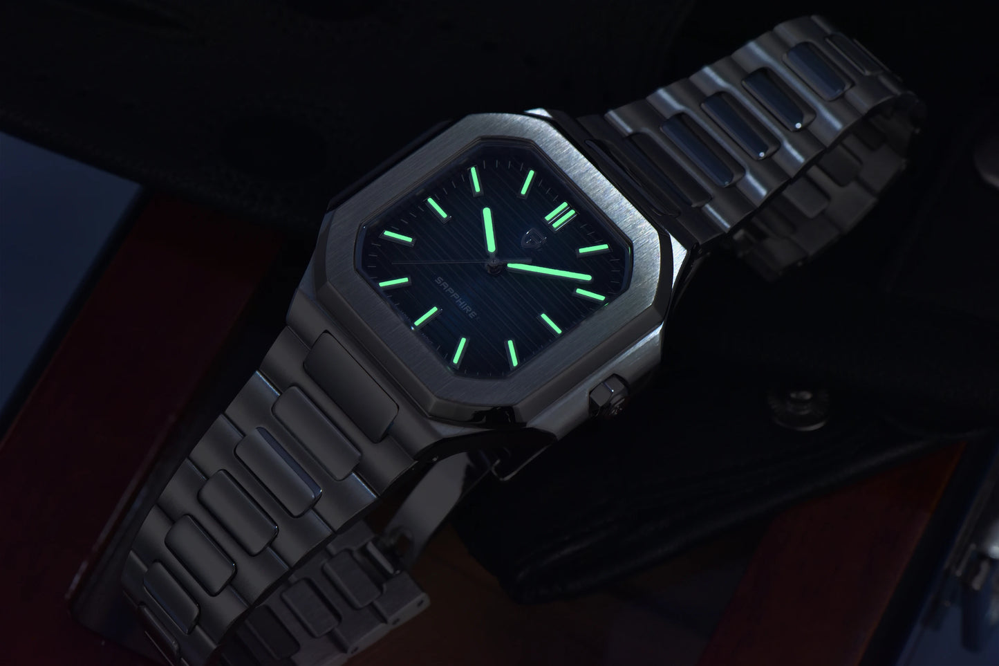 PAGANI DESIGN 2025 watch men's luxury retro quartz men's watch stainless steel sapphire crystal TMI VH31 movement 50m waterproof