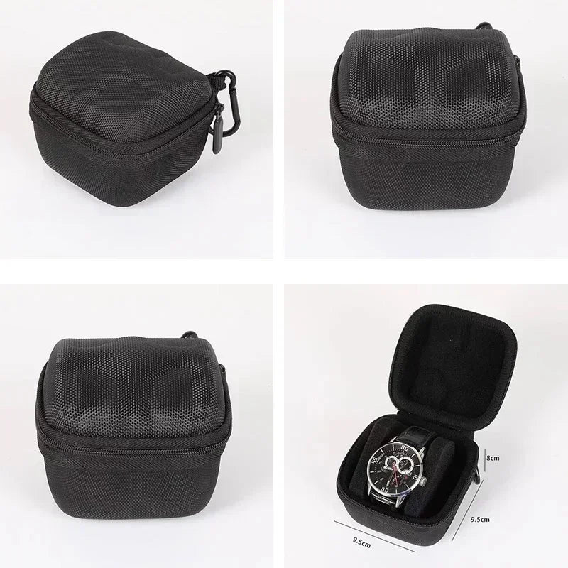 Watch Box Organizer for Men or Women Watch Travel Case Portable Storage Watch Display Holder for Wristwatches and Smart Watches