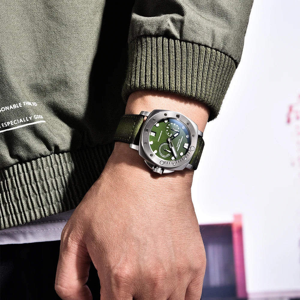 2023 PAGANI DESIGN New Men Mechanical Watch Luxury Sapphire Glass Automatic Watch 200M Waterproof Stainless Steel Watch for Men