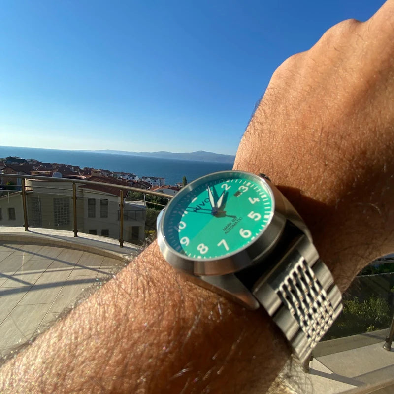 Flieger Pilot Watch A Type B Aviator Automatic Field Reloj Piloto Relogio Mechanical Wristwatch Orologio Pilota Montre Pilote