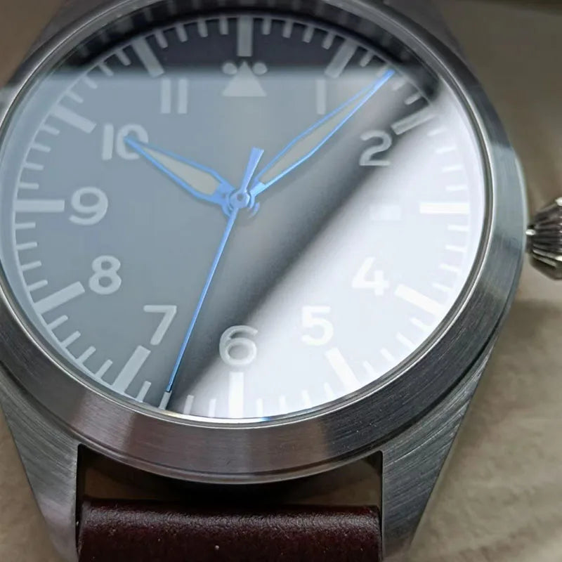 Flieger Pilot Watch A Type B Aviator Automatic Field Reloj Piloto Relogio Mechanical Wristwatch Orologio Pilota Montre Pilote