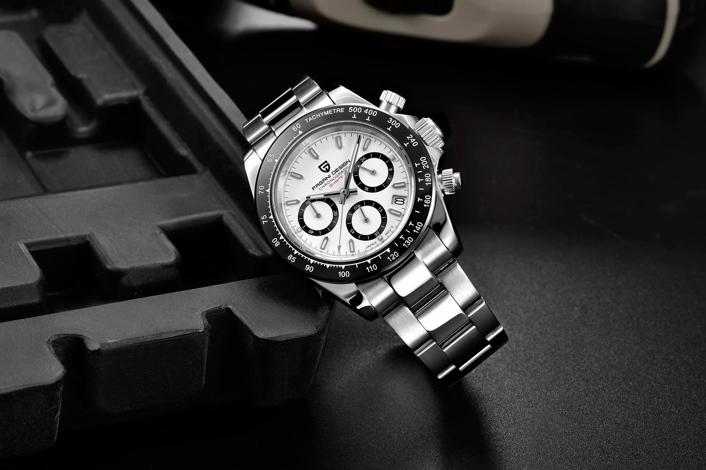 Men's Watch PAGANI DESIGN New Chronograph Quartz Watches For Man Luxury Sapphire Mirror Watches Complete Calendar Men Clock Gift