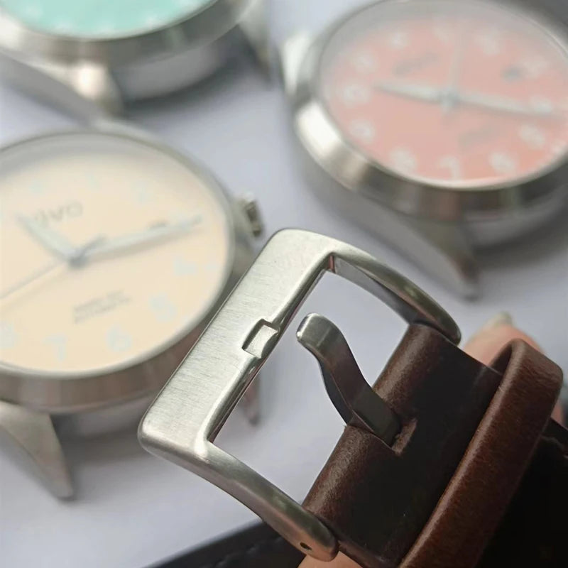 Flieger Pilot Watch A Type B Aviator Automatic Field Reloj Piloto Relogio Mechanical Wristwatch Orologio Pilota Montre Pilote