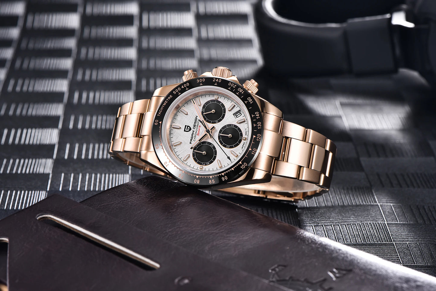 Men's Watch PAGANI DESIGN New Chronograph Quartz Watches For Man Luxury Sapphire Mirror Watches Complete Calendar Men Clock Gift