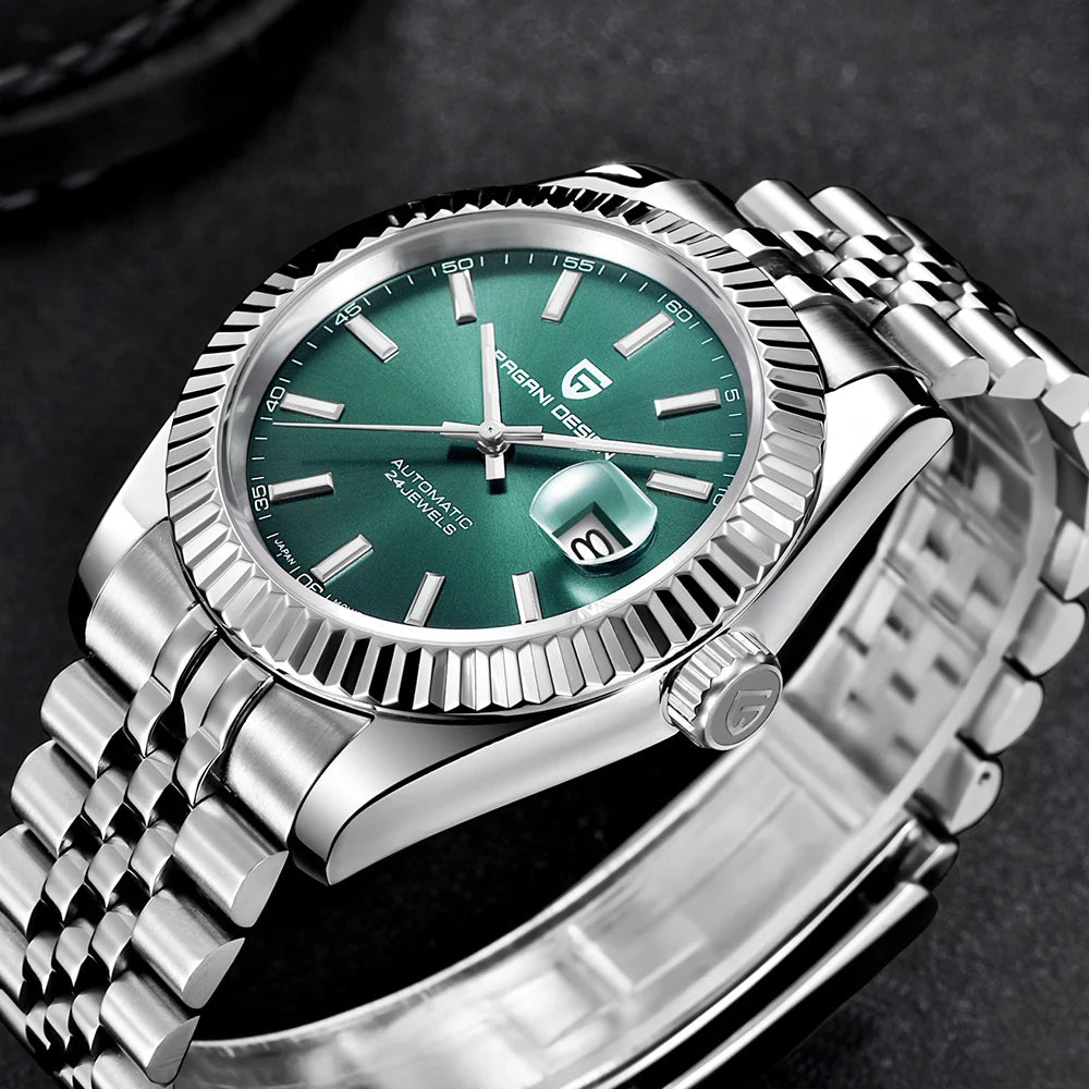 2025 New PAGANI DESIGN DD40 Two Tone Men Watches Mechanical Top Brand Luxury Automatic Watch Men 100M Waterproof Watches For Men