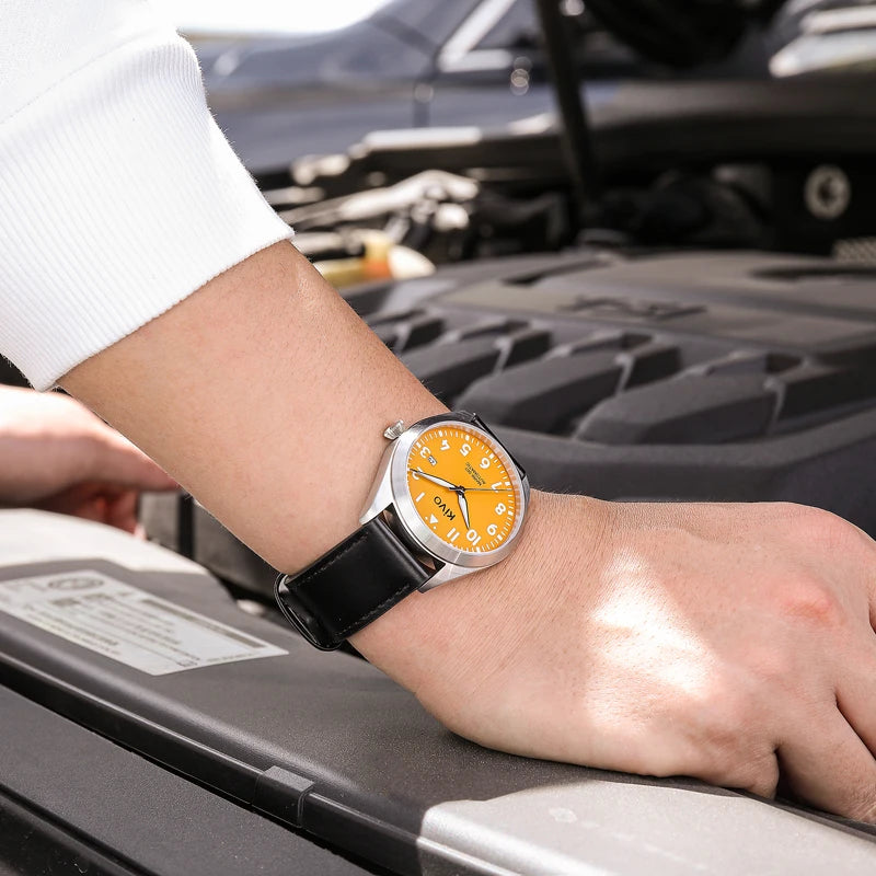 Flieger Pilot Watch A Type B Aviator Automatic Field Reloj Piloto Relogio Mechanical Wristwatch Orologio Pilota Montre Pilote