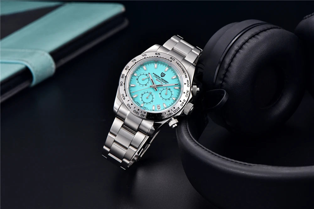PAGANI DESIGN V2 40MM Luxury Men's Watches Top Brand Men's Sports Quartz Watches Sapphire Glass Automatic Date Speed Chronograph