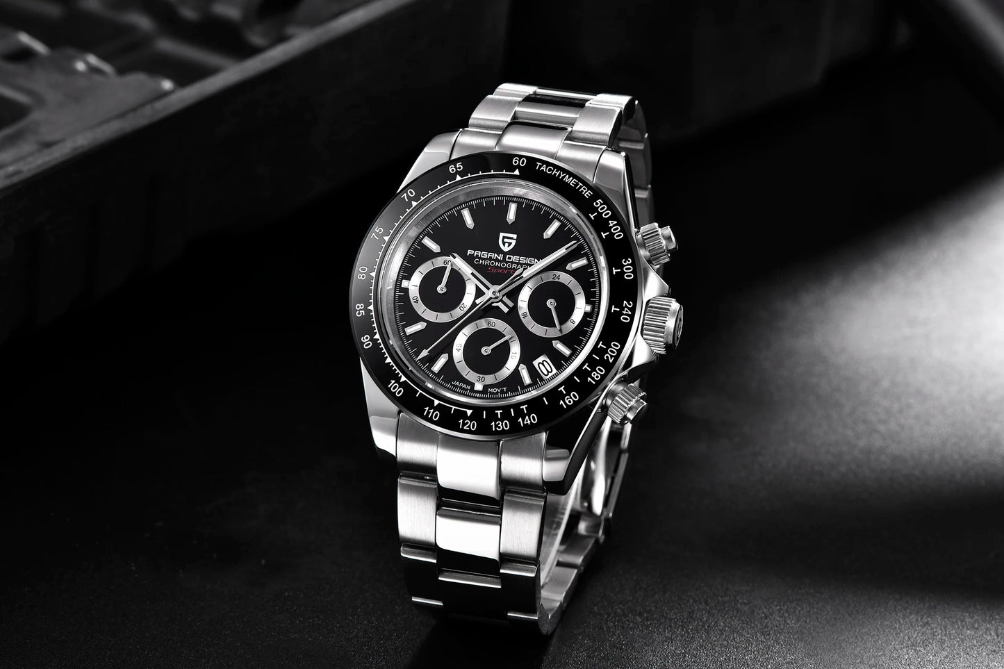 Men's Watch PAGANI DESIGN New Chronograph Quartz Watches For Man Luxury Sapphire Mirror Watches Complete Calendar Men Clock Gift