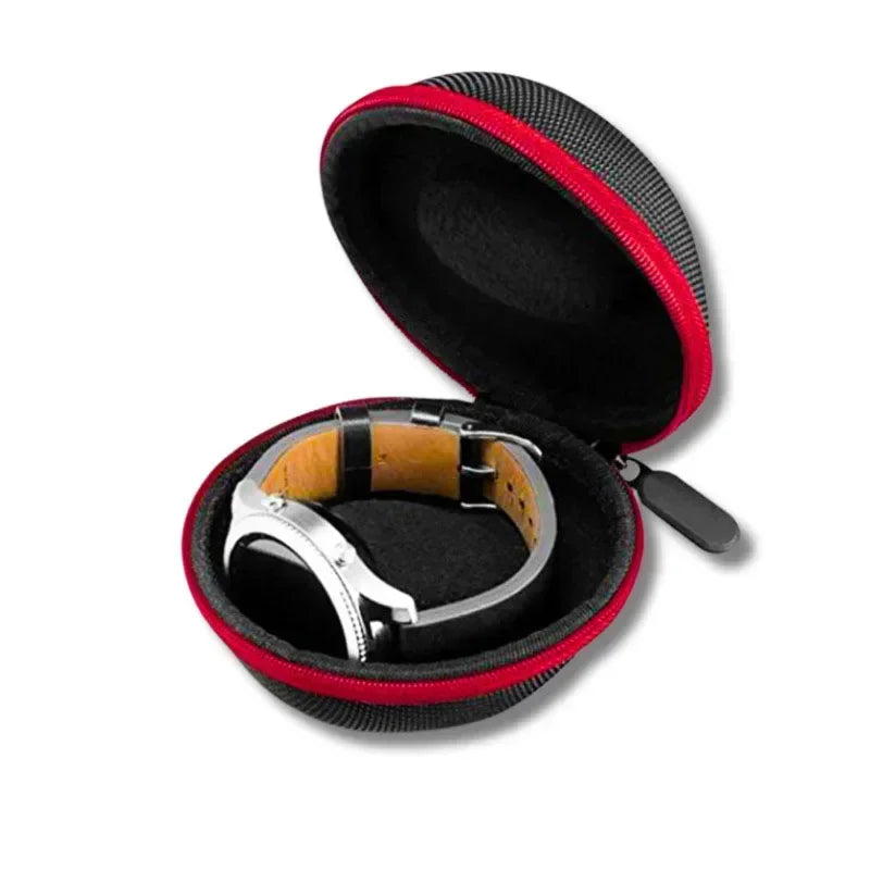 Watch Box Organizer for Men or Women Watch Travel Case Portable Storage Watch Display Holder for Wristwatches and Smart Watches