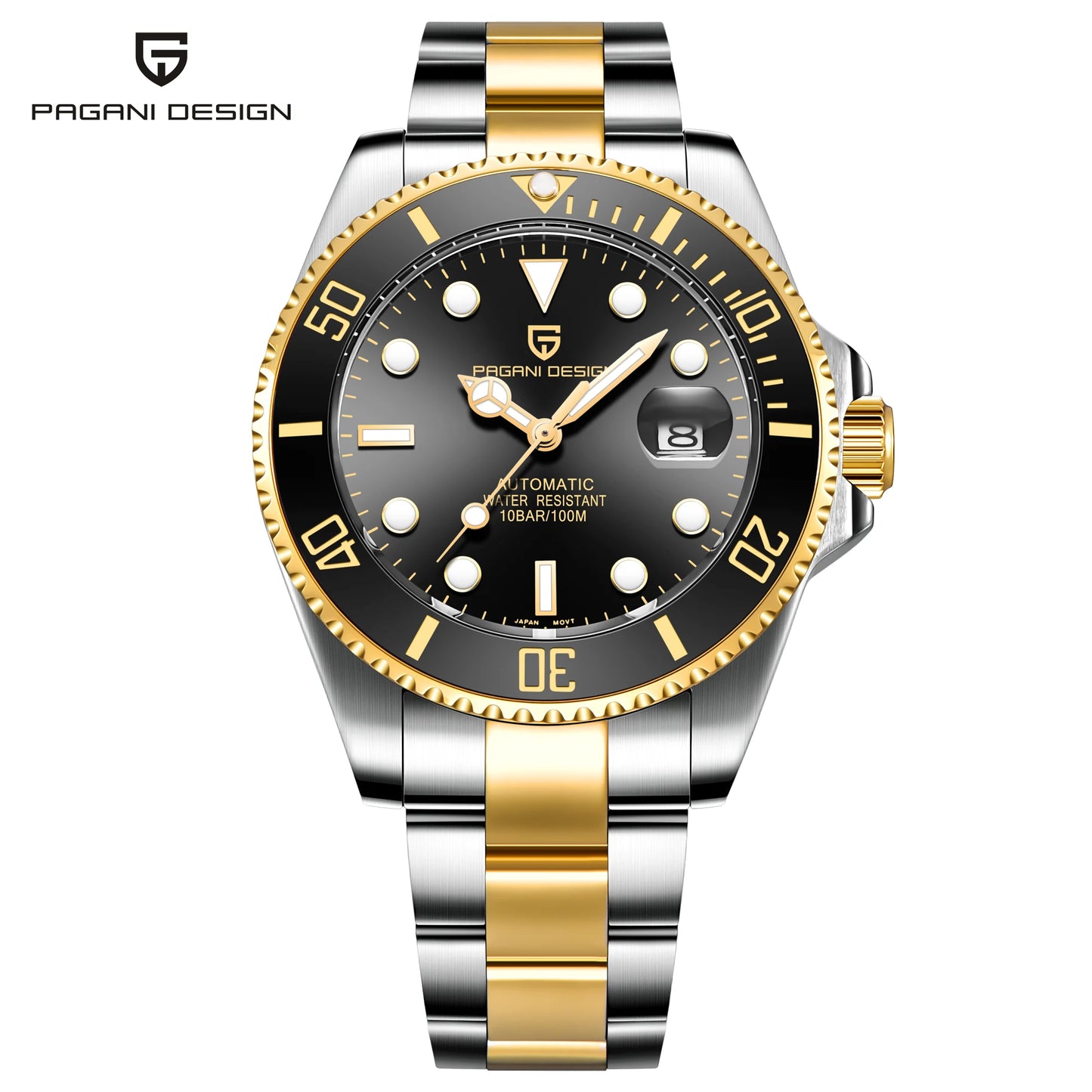 Pagani Design 2025 Men's Watches Automatic Self-Winding Watch For Man Luxury Mechanical Wristwatch Fashion Sapphire Glass Dial