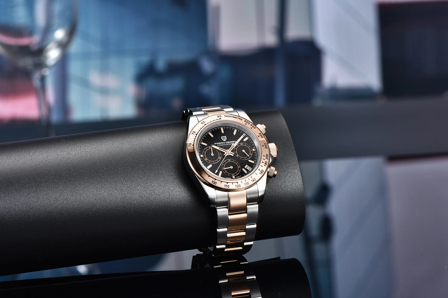 Men's Watch PAGANI DESIGN New Chronograph Quartz Watches For Man Luxury Sapphire Mirror Watches Complete Calendar Men Clock Gift