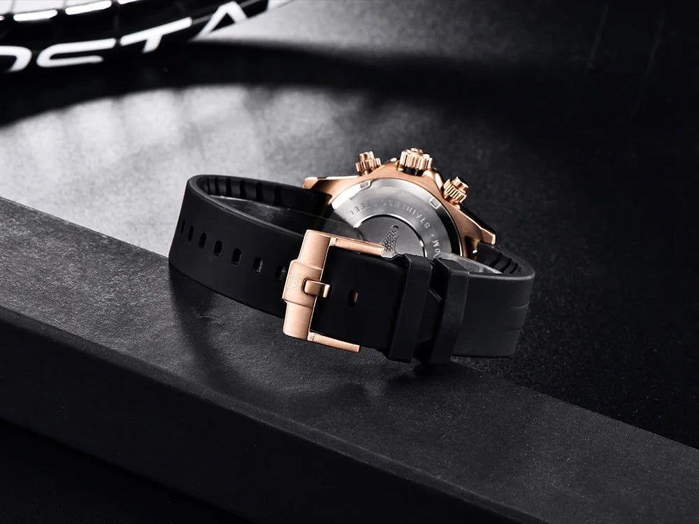 Pagani 2025 latest design men's luxury quartz watch high-quality sapphire glass VK63 fashion men's chronograph 100 m waterproof