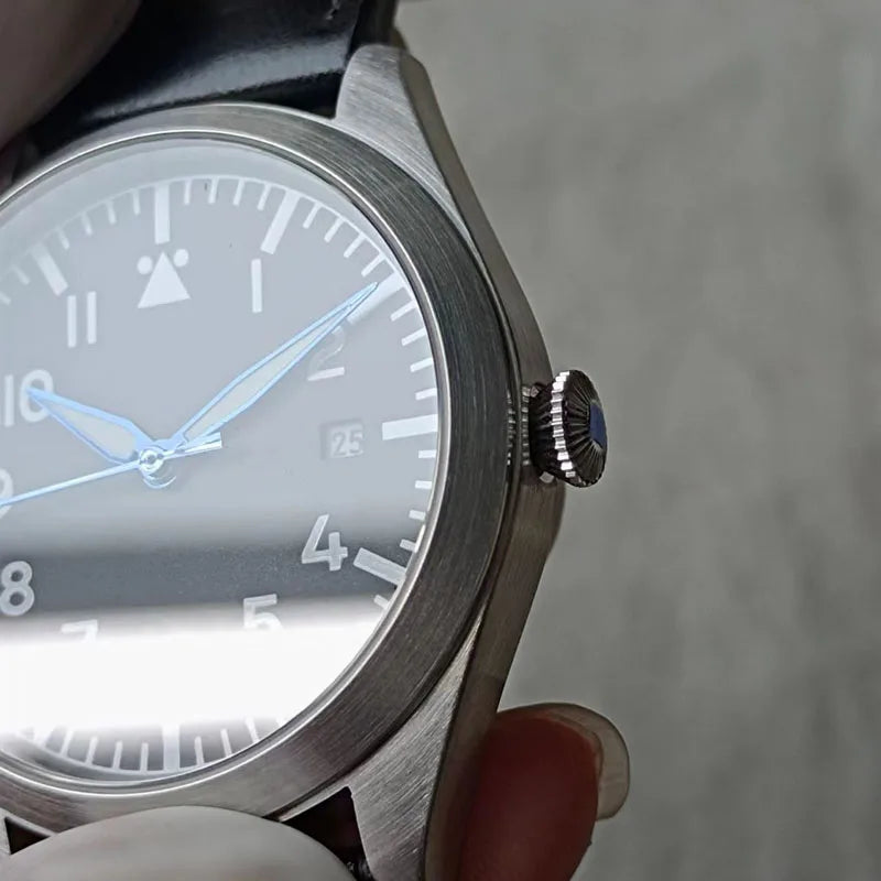 Flieger Pilot Watch A Type B Aviator Automatic Field Reloj Piloto Relogio Mechanical Wristwatch Orologio Pilota Montre Pilote