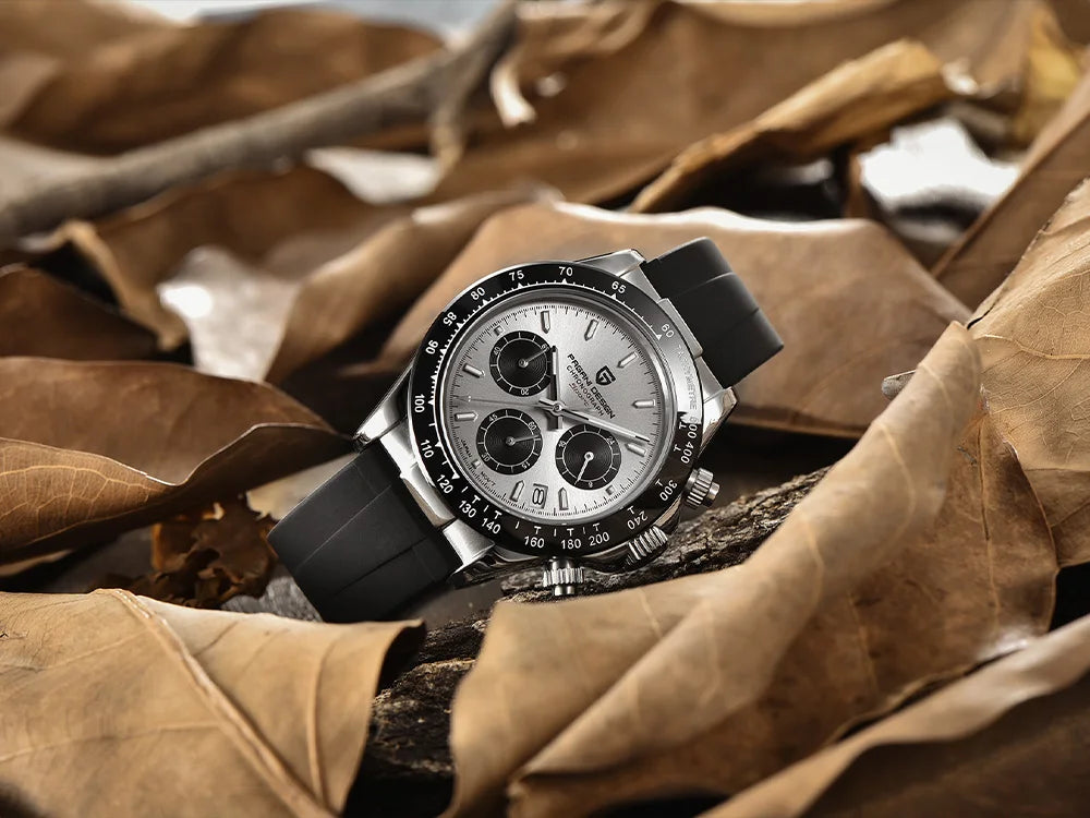 Pagani 2025 latest design men's luxury quartz watch high-quality sapphire glass VK63 fashion men's chronograph 100 m waterproof