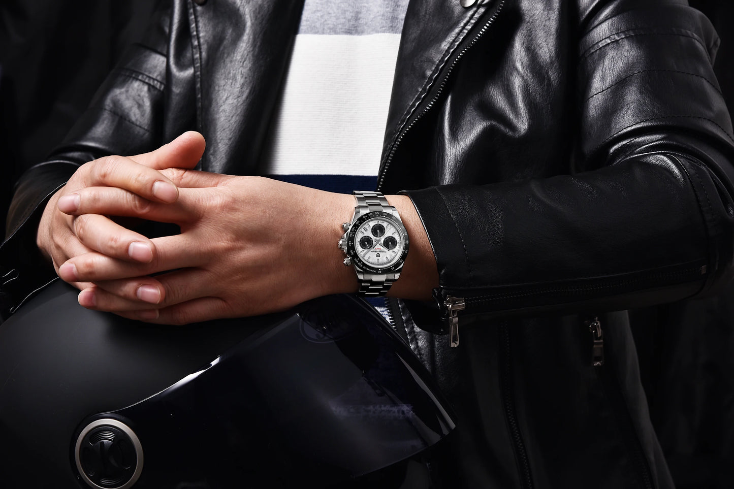 Men's Watch PAGANI DESIGN New Chronograph Quartz Watches For Man Luxury Sapphire Mirror Watches Complete Calendar Men Clock Gift
