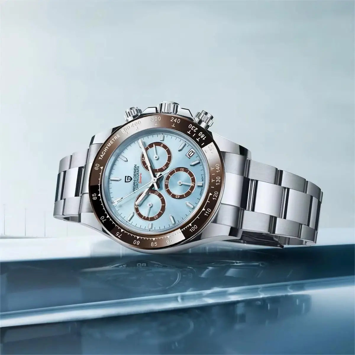 Men's Watch PAGANI DESIGN New Chronograph Quartz Watches For Man Luxury Sapphire Mirror Watches Complete Calendar Men Clock Gift