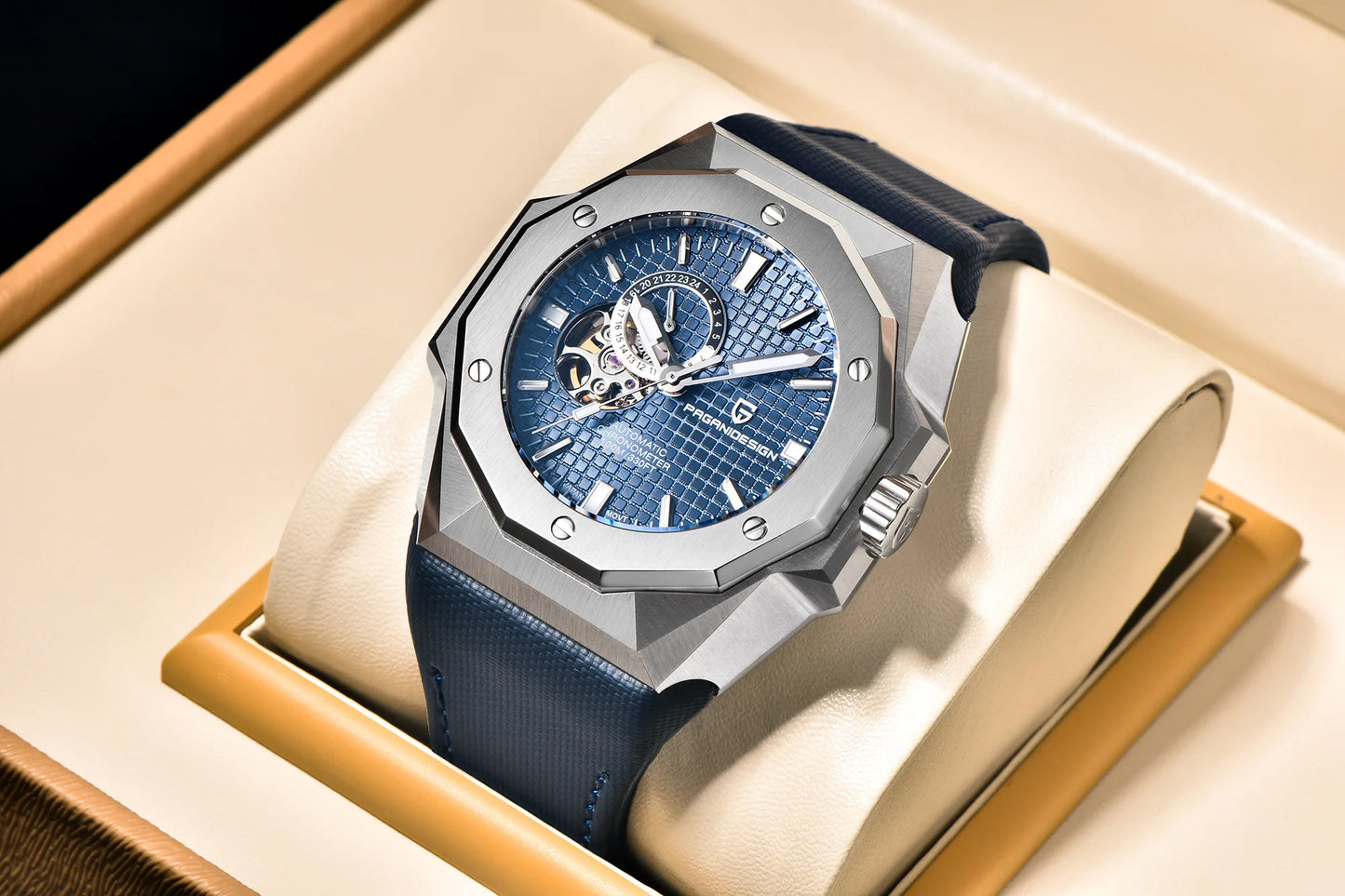 2024 New PAGANI DESIGN Automatic Watch For Men Mechanical Wristwatch NH39A Movt Stainless Steel Sapphire Glass Waterproof Clock