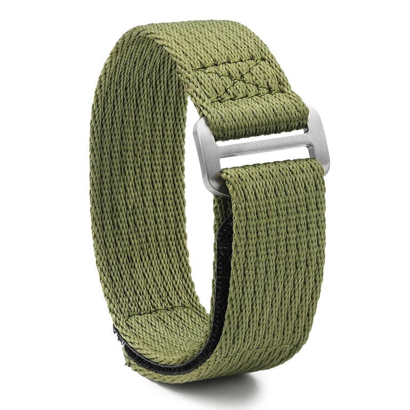 Nylon Watch Strap 20mm 22mm Sports Fabric Wristband Belt Universal Replacement Sport Watch Bands Wristwatch Bracelet