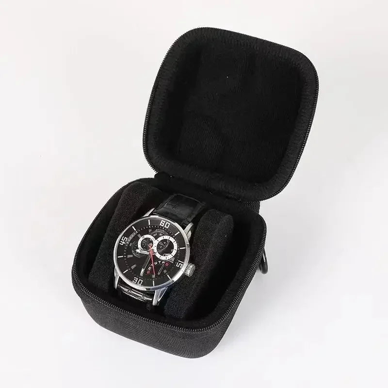 Watch Box Organizer for Men or Women Watch Travel Case Portable Storage Watch Display Holder for Wristwatches and Smart Watches