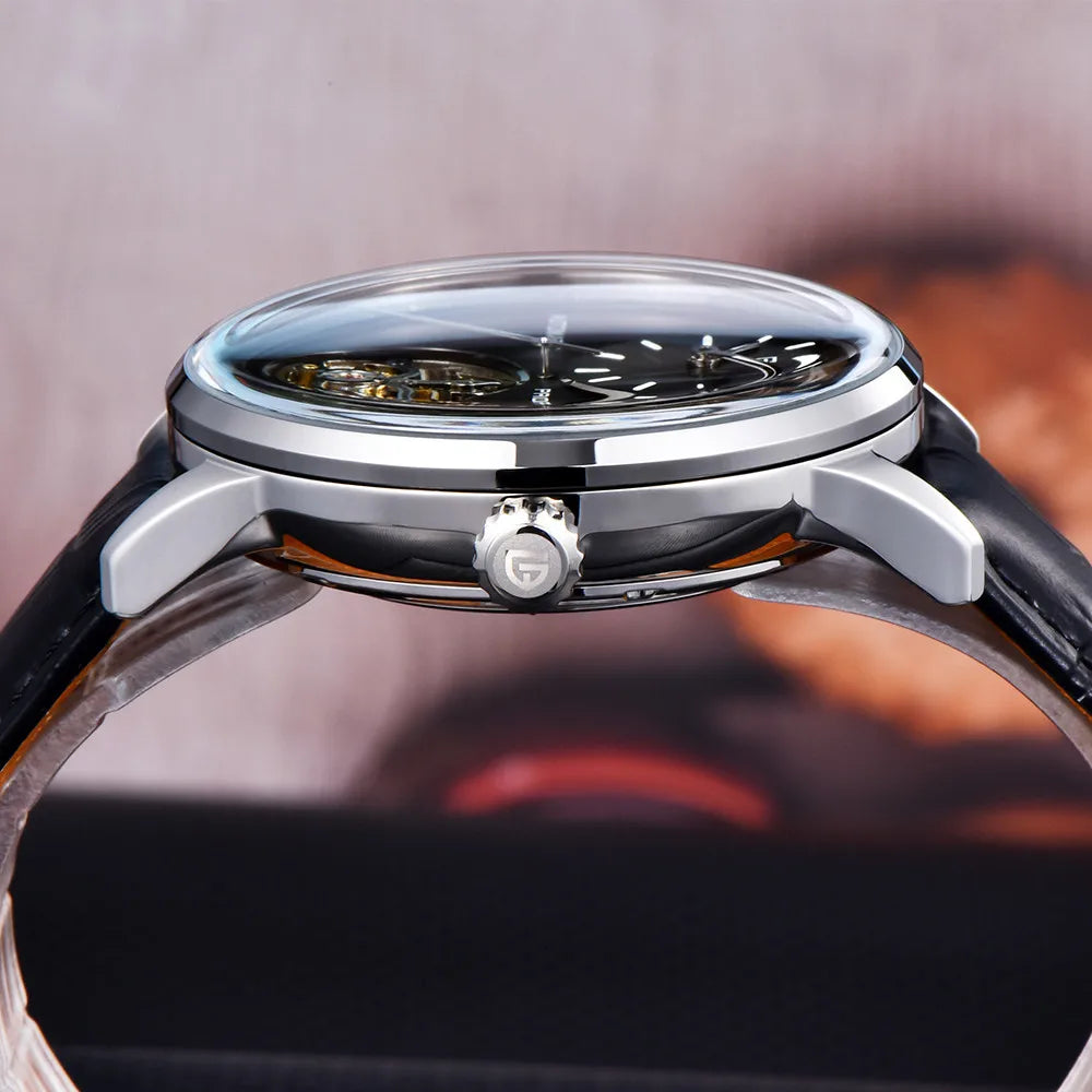 PAGANI DESING Watch 2025 New Simple Men Mechanical Watches Top Brand Business Waterproof 10Bar Leather Automatic Watch for Men