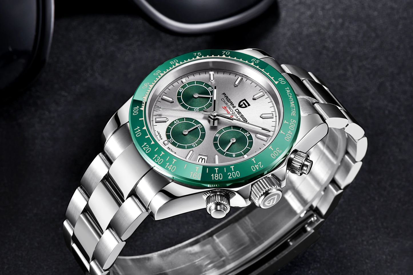 Men's Watch PAGANI DESIGN New Chronograph Quartz Watches For Man Luxury Sapphire Mirror Watches Complete Calendar Men Clock Gift