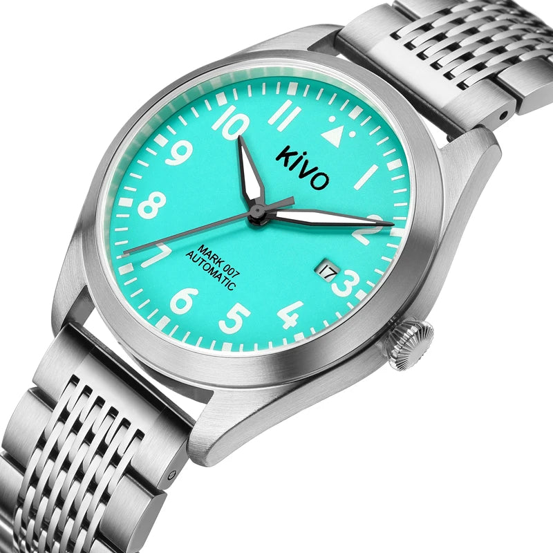 Flieger Pilot Watch A Type B Aviator Automatic Field Reloj Piloto Relogio Mechanical Wristwatch Orologio Pilota Montre Pilote