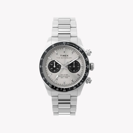 Timex Men's Silver Watch, Stainless Steel | TW2Y19200-0