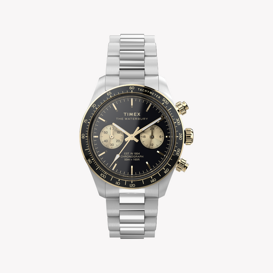 Timex Men's Silver Stainless Steel Watch | TW2Y24000-0